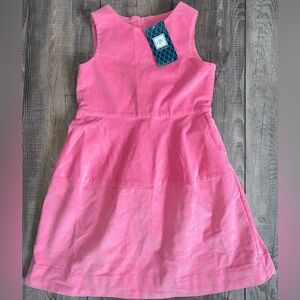 NWT CPC Classic Prep Children’s Wear Peyton Pink Corduroy Tank Dress Size 8